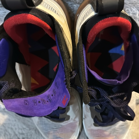 Nike Men”s Air Jordan XXXVII Basketball Shoes Size 11 Light Bone/Black - Picture 9 of 9